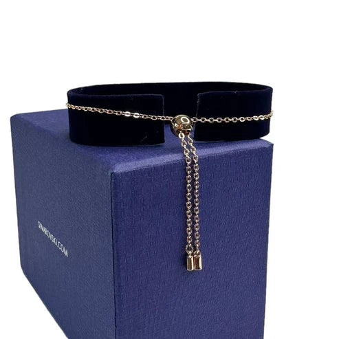 Swarovski Stella Rose Gold Scardtli Crystal Adjustable Bracelet