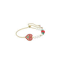 Swarovski  Gold-Tone Plated Gratia Bracelet